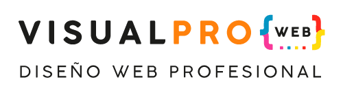 logo de VisualPro Web en negro